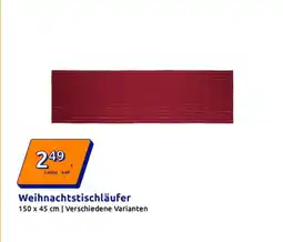 Action Weihnachtstischläufer Angebot