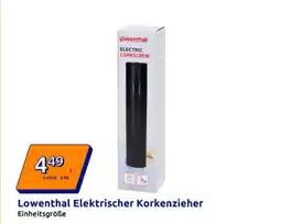 Action Lowenthal Elektrischer Korkenzieher Angebot