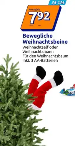 Action Bewegliche Weihnachtsbeine Angebot