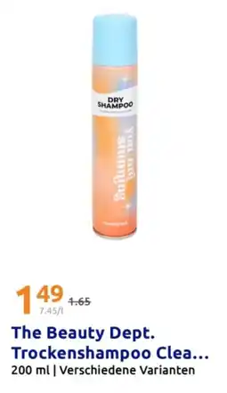 Action The Beauty Dept. Trockenshampoo Clea Angebot