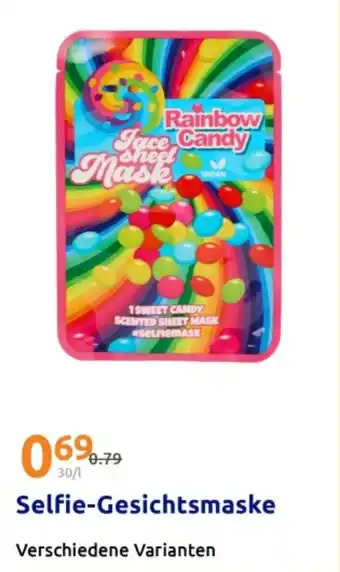 Action Selfie-Gesichtsmaske Angebot