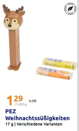 Action PEZ Weihnachtssüßigkeiten Angebot