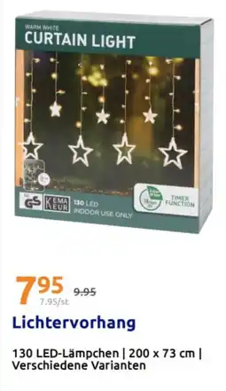 Action Lichtervorhang Angebot