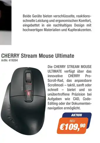 CHERRY Stream Mouse Ultimate
