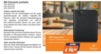 e-tec WD Elements portable Angebot