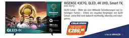 e-tec Hisense 43e7q, qled, 4k uhd, smart tv, Angebot