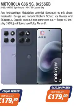 e-tec MOTOROLA G86 5G, 8/256GB Angebot