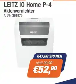 e-tec Leitz iq home p-4 Angebot