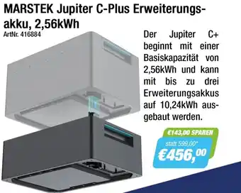 e-tec Marstek jupiter c-plus erweiterungs- akku, 2,56kwh Angebot