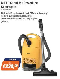 e-tec Miele guard m1 powerline sunsetgelb Angebot