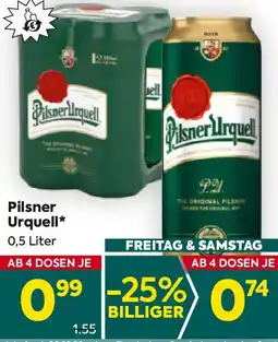 Billa Pilsner Urquell Angebot