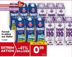 Billa Formil H-Milch Angebot