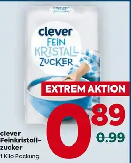 Billa Clever fein kristall zucker Angebot