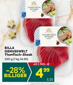 Billa BILLA GENUSSWELT Thunfisch-Steak Angebot