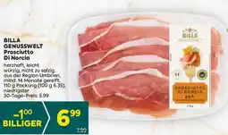 Billa Billa genusswelt prosciutto di norcia Angebot