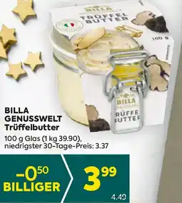 Billa Billa genusswelt trüffelbutter Angebot