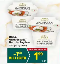 Billa Billa genusswelt burrat puglies Angebot