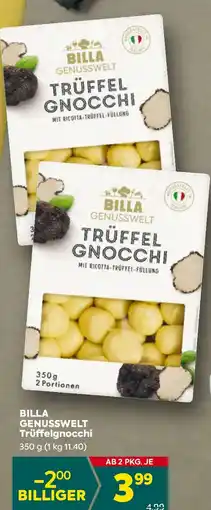 Billa BILLA GENUSSWELT Trüffelgnocchi Angebot