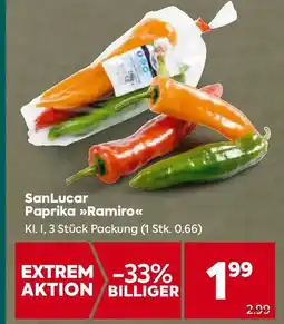 Billa SanLucar Paprika »>Ramiro<< Angebot