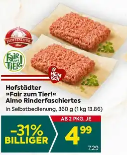 Billa Hofstadter almo rinderfaschiertes Angebot