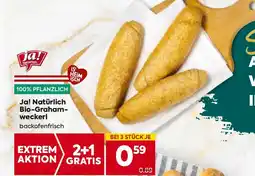 Billa Ja! natürlich bio-graham- weckerl Angebot