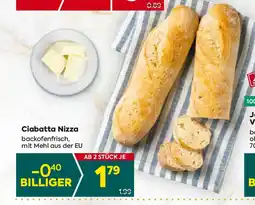 Billa Ciabatta Nizza Angebot