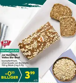 Billa Ja! Natürlich Volles Bio-Brot Angebot