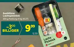 Billa Sushitime Lachspicknick Angebot