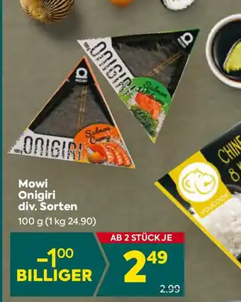 Billa Mowi onigiri Angebot