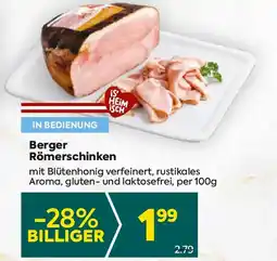 Billa Berger Römerschinken Angebot