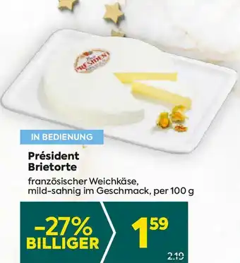 Billa Président Brietorte Angebot
