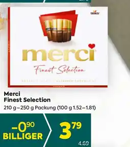Billa Merci Finest Selection Angebot