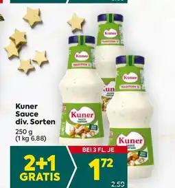 Billa Kuner Sauce Angebot