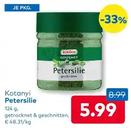 T&G Kotanyi Petersilie Angebot