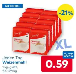 T&G Jeden Tag Weizenmehl Angebot