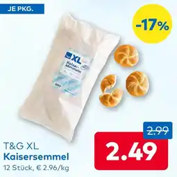 T&G T&G XL Kaisersemmel Angebot
