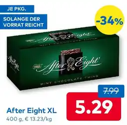 T&G After Eight XL Angebot