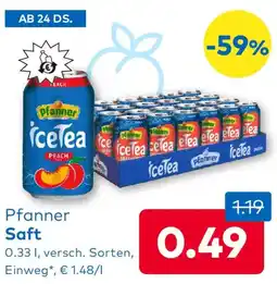 T&G Pfanner Saft Angebot