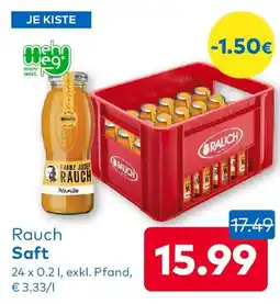 T&G Rauch Saft Angebot