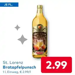 T&G St. Lorenz Bratapfelpunsch Angebot
