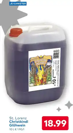 T&G St. Lorenz Christkindl Glühwein Angebot
