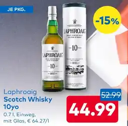 T&G Laphroaig Scotch Whisky 10yo Angebot