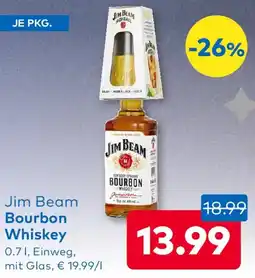 T&G Jim Beam Bourbon Whiskey Angebot