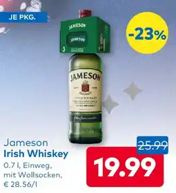 T&G Jameson Irish Whiskey Angebot