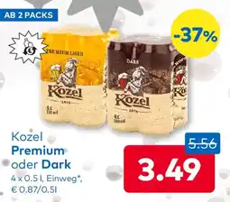 T&G Kozel Premium oder Dark Angebot