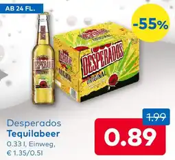 T&G Desperados Tequilabeer Angebot