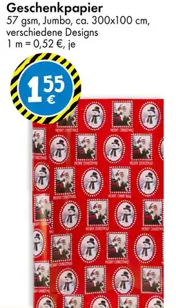 TEDi Geschenkpapier Angebot