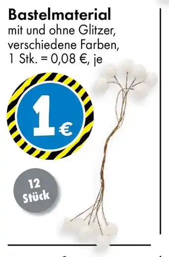 TEDi Bastelmaterial Angebot