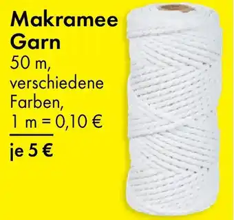 TEDi Makramee Garn Angebot