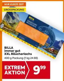 Billa BILLA immer gut XXL Räucherlachs Angebot